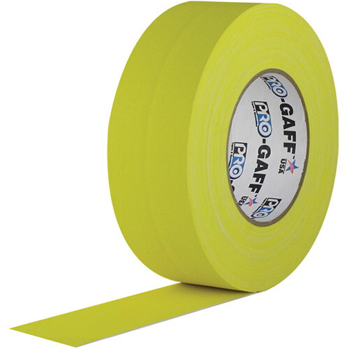 Gaffers Tape - 2" x 55yds Yellow