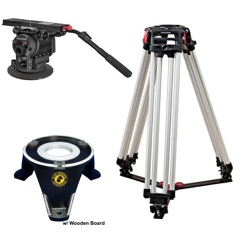 OConnor 2560 Mitchell Fluid Head w/ Hi-Hat and Standard Tripod