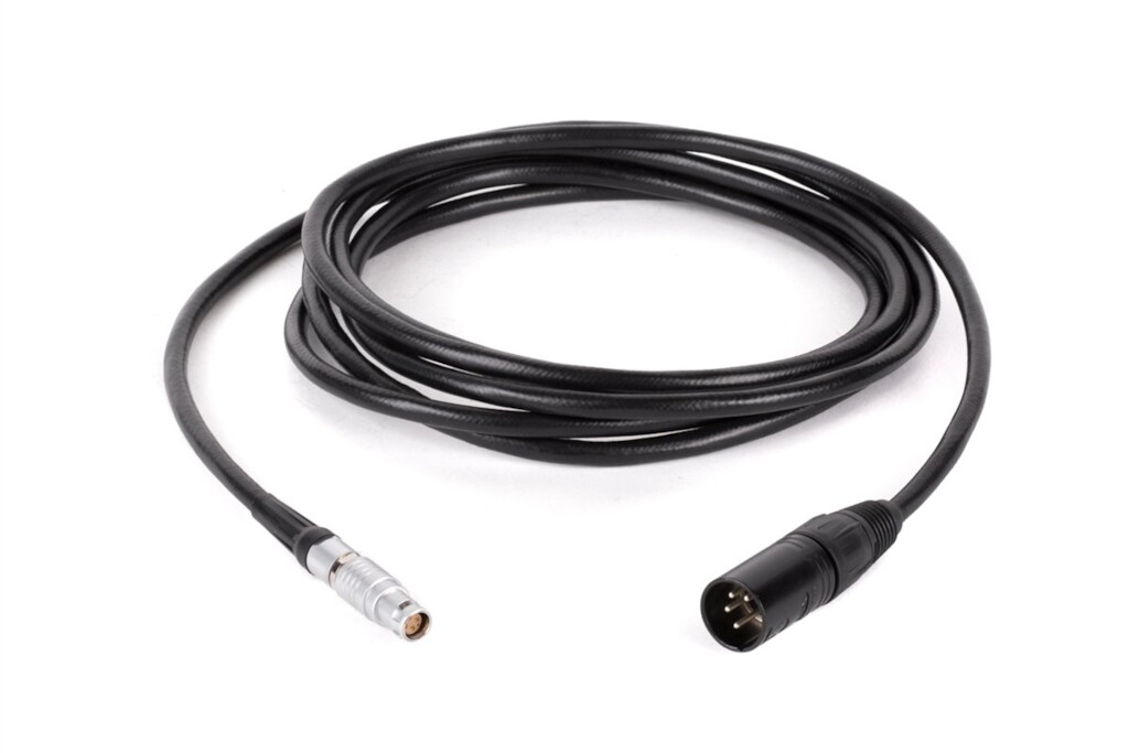 Red DSMC to 4-pin XLR Adapter Power Cable - 12"