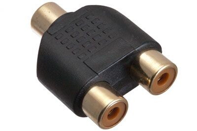 RCA Female Splitter