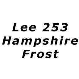 Lee 253 Hampshire Frost Diffusion Roll - 4' wide