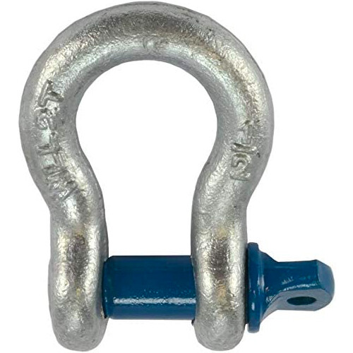 Shackle - 1/2" with 5/8" Screw Pin (4,000 lbs)