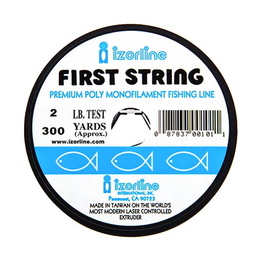 Monofilament (Fishing) Line - 2lb Test Clear x 300yds