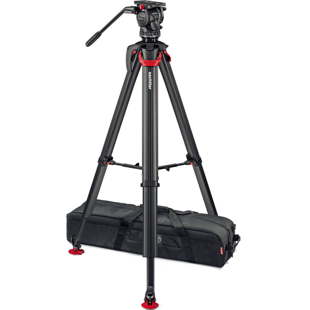 Sachtler Aktiv8 75mm Fluid Head w/ Flowtech Tripod