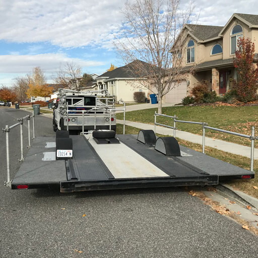Custom Insert Car and Process Trailer