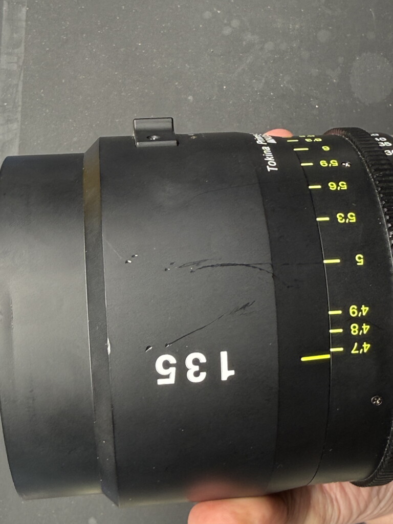 Tokina 135mm T1.5 Vista Prime FF Lens (PL)