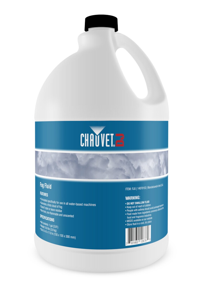 Chauvet DJ High Performance Water-Based Fog Fluid - 1 Gallon