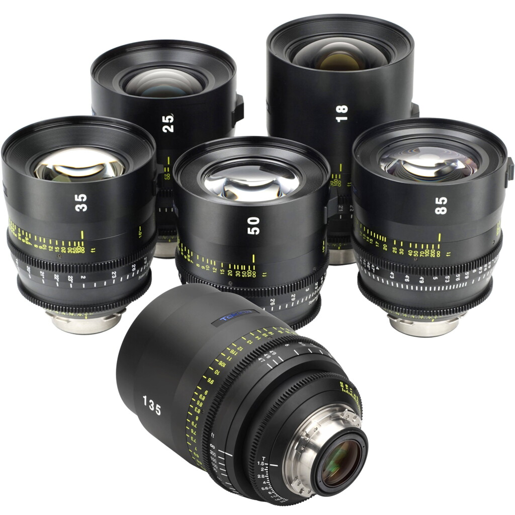 Tokina Vista T1.5 Prime FF 6-Lens Kit 18, 25, 35, 50, 85, 135mm (PL)