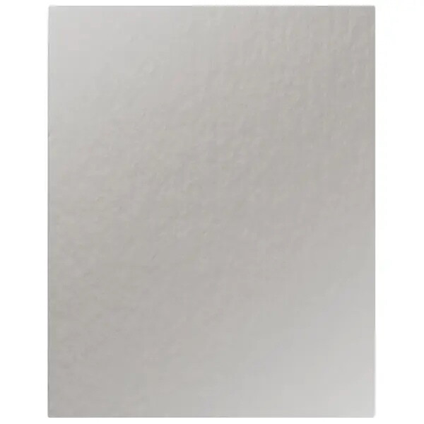 Showcard - Silver / White 32" x 40"