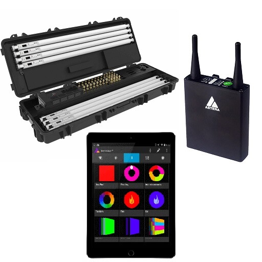 Astera Titan Tube 8 Light w/ Wireless Controller Package