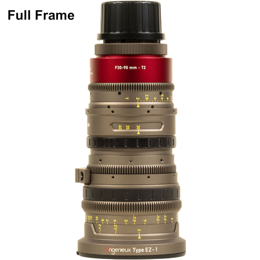 Angenieux EZ-1 30-90mm (45-134mm) T3.0 Cinema Zoom FF Lens (EF/PL)