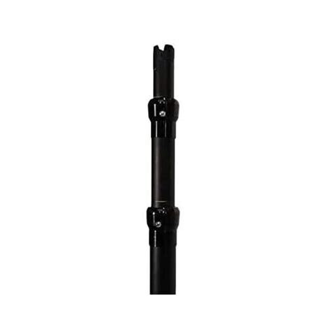 Adjustable Upright for Drapes, 6' - 14' (Black)