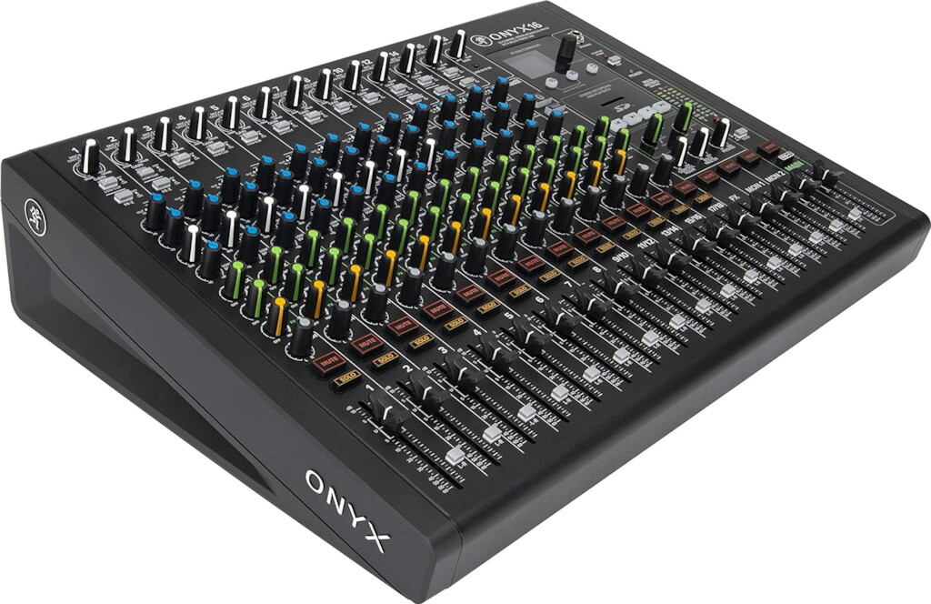 Mackie Onyx16 16-channel Analog Mixer and Recorder with Multi-track USB