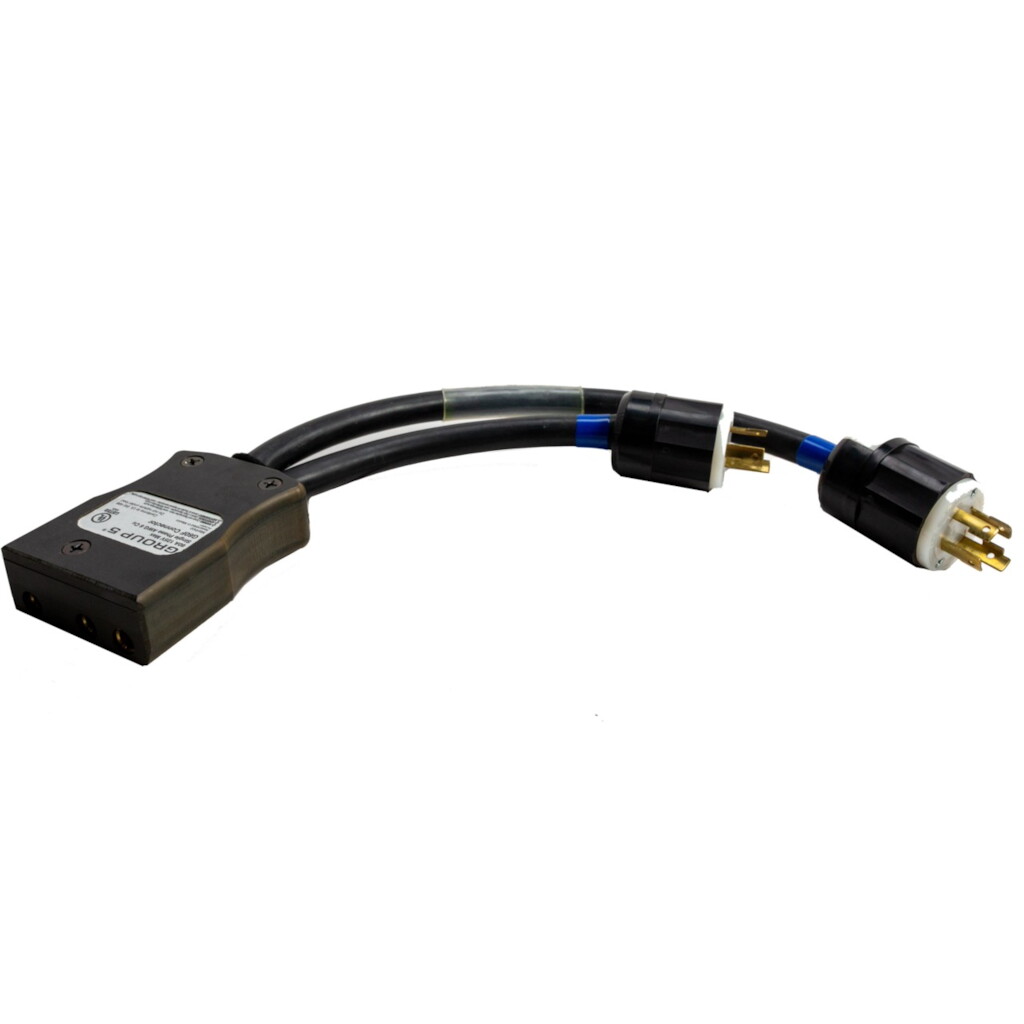 Dual Twist Lock to 60A Bates