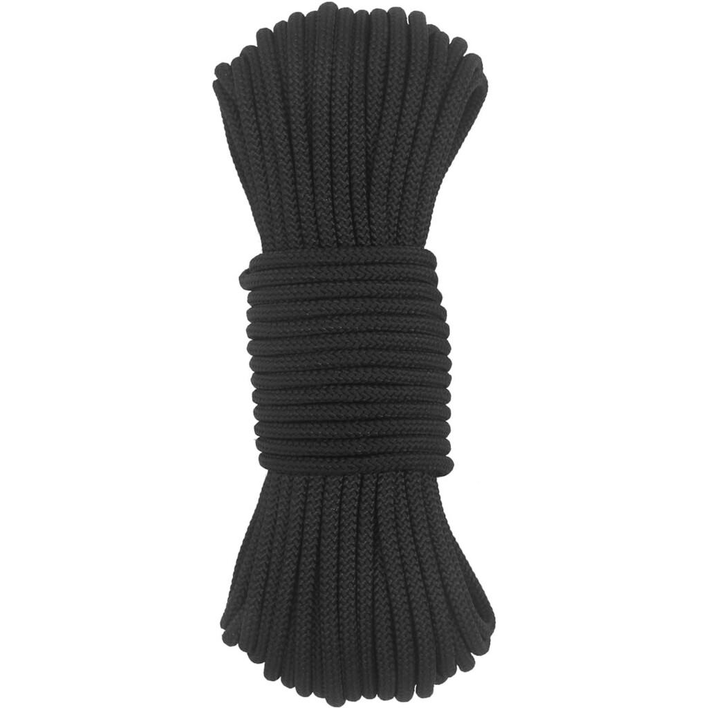 Rope, Braided Polyester Rigging (Static, 1543 lbs) - 1/4" x 98'