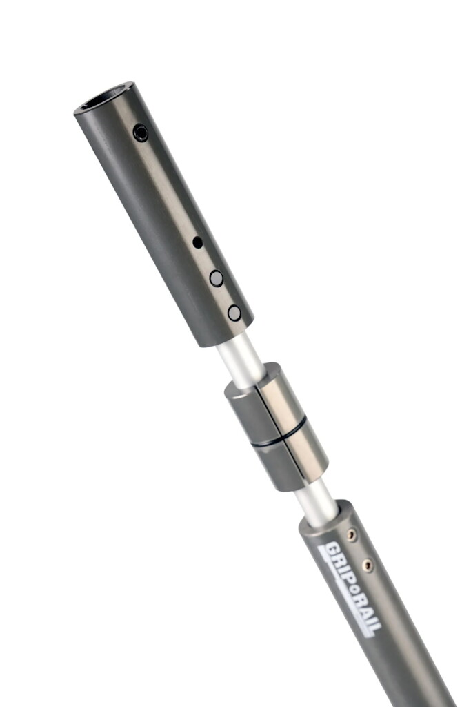 1 1/2" Grip Rail Telescoping Pipe Long (41" - 72")