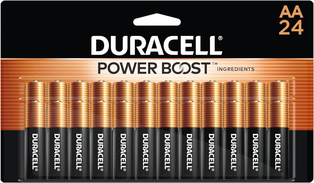 Batteries - AA Duracell Coppertop Pack of 24