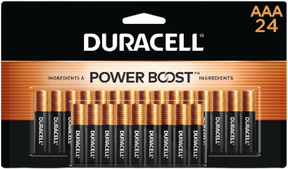 Batteries - AAA Duracell Coppertop Pack of 24