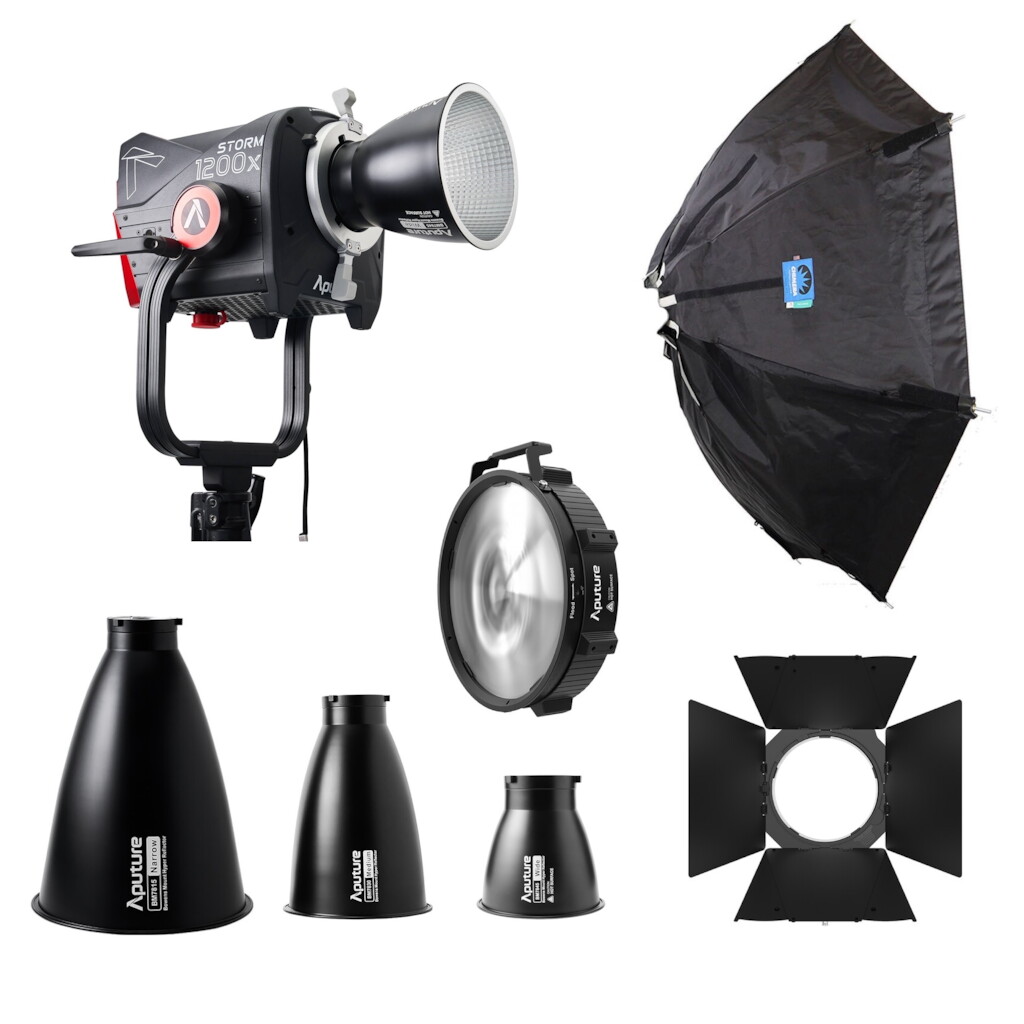 Aputure Storm 1200X Bi-Color LED Light Kit