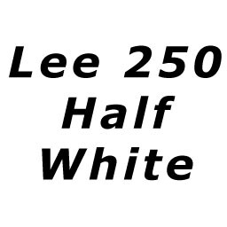 Lee 250 Half White Diffusion Roll - 4' wide