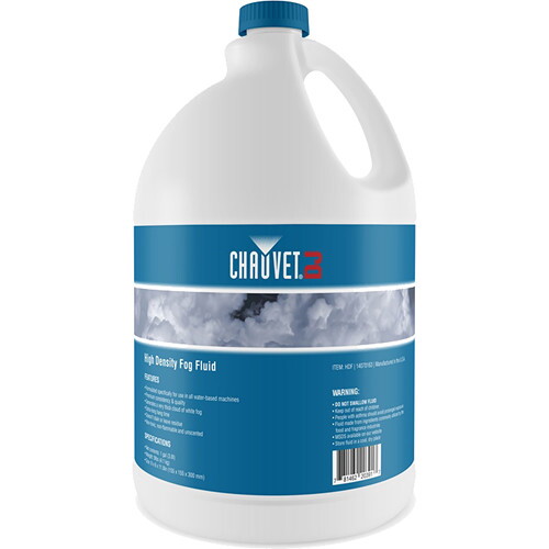 Chauvet DJ High Density Water-Based Fog Fluid - 1 Gallon
