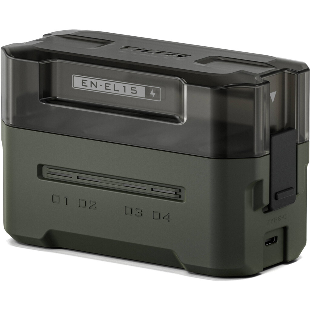 EN-EL15C Battery Quad Charging Case (2 piece)