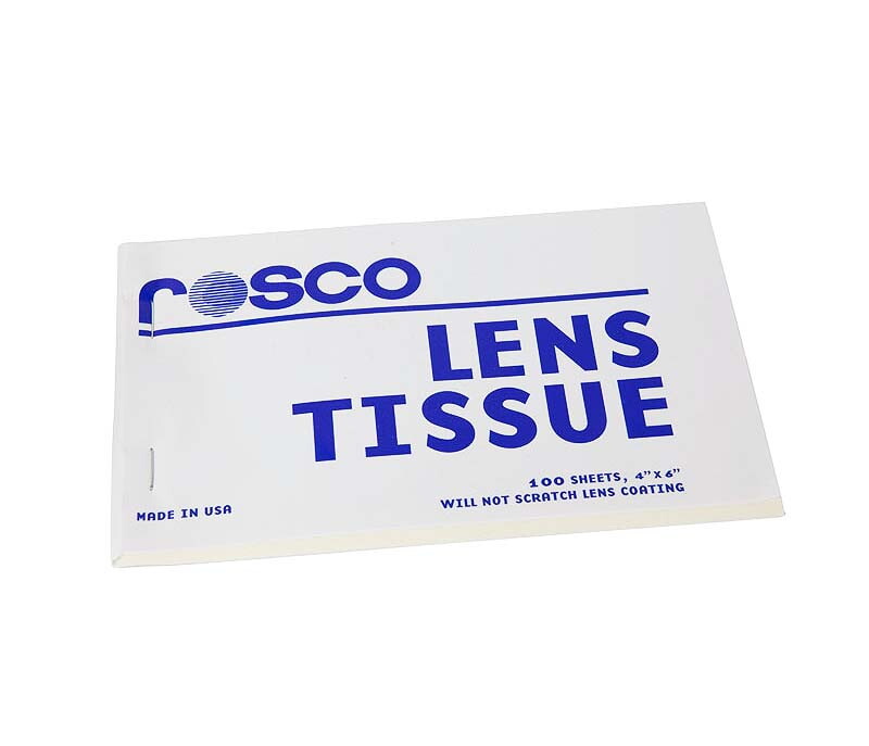 Rosco Lens Tissue 4" x 6" - 100 sheets