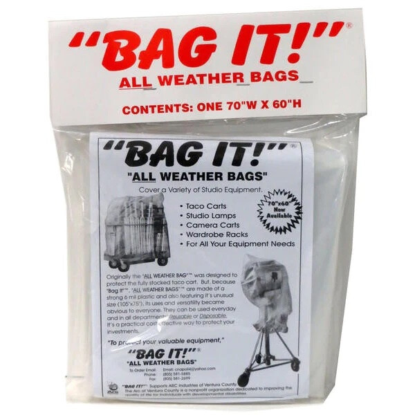 Bag-It All Weather Bags Clear - Small 70" x 60"