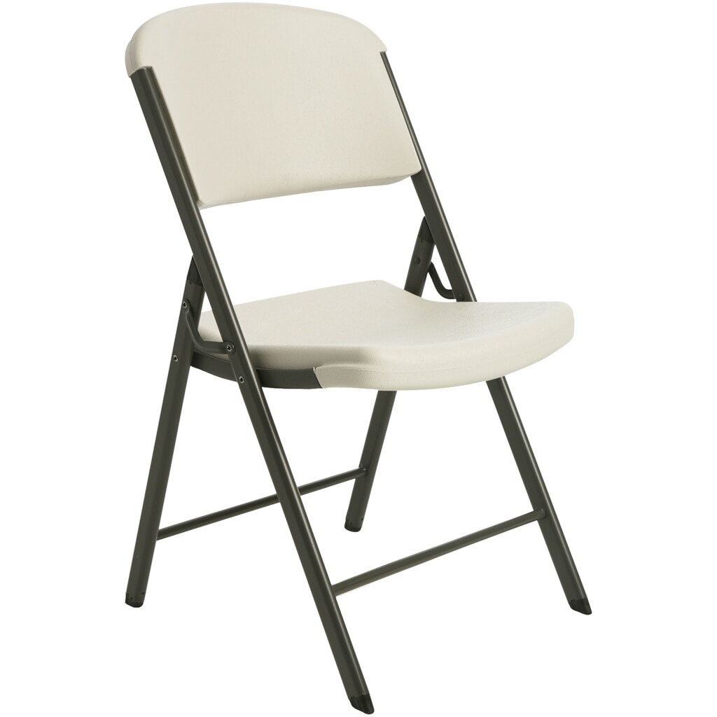 Chair, Folding - Almond (Commercial Grade Plastic)