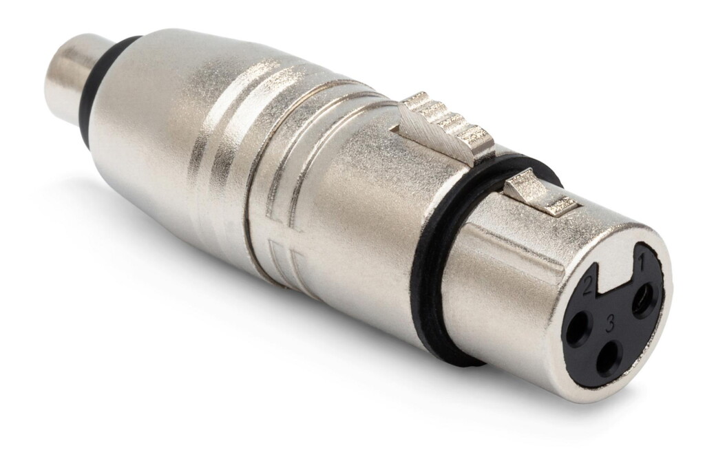 RCA Female to XLR Female Adapter