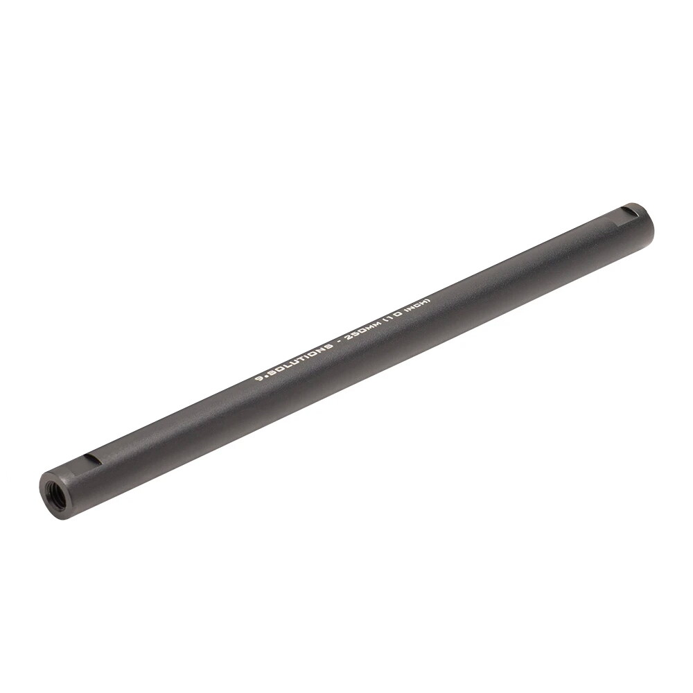 Rod with 3/8" Threads, Aluminum - 5/8" x 10"