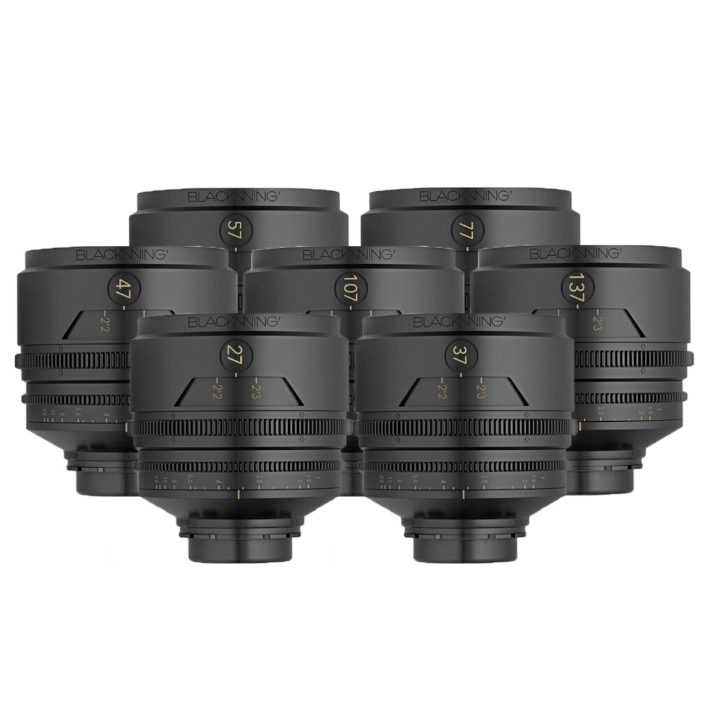 Tribe7 BlackWing7 Prime FF 8-Lens Kit 20.7, 27, 37, 47, 57, 77, 107, 137mm (T Tuned) (PL)