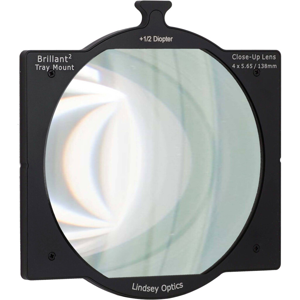 4 x 5.6" Brilliant Tray Mount Close-up Lens +2 Diopter