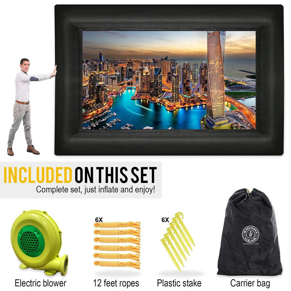 Jumbo Inflatable Projector Screen (8' x 13')