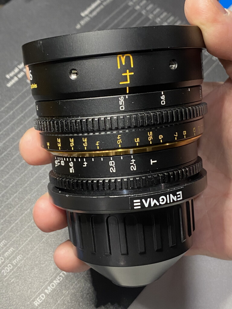 Dulens 43mm T2.4 Prime FF Lens (PL)