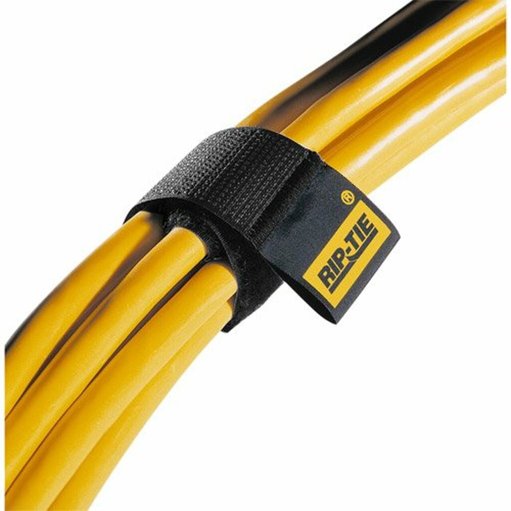 Velcro One-Wrap Cable Ties 1/2" x 8" - Black 100-Pack