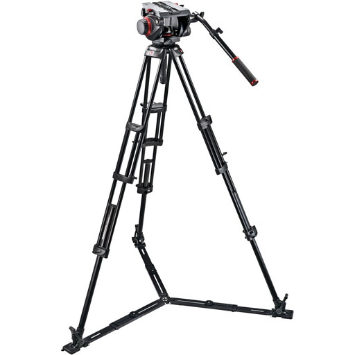 Manfrotto 509HD 100mm Fluid Head w/ Heavy Duty Tripod