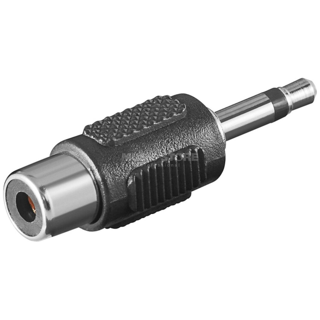 RCA Female to TS Mono 1/8" Male Adapter