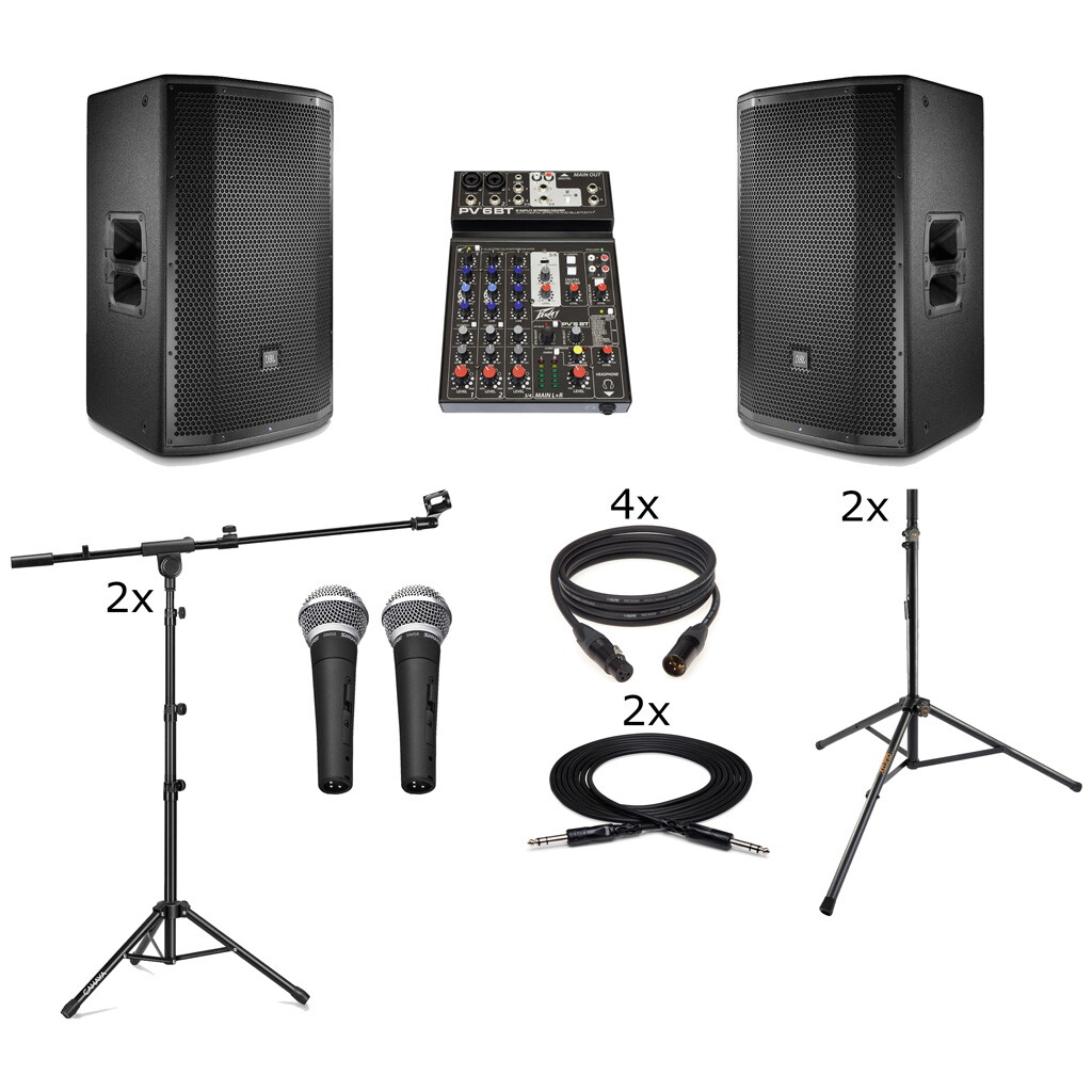 Sound System for 50 - 150 People