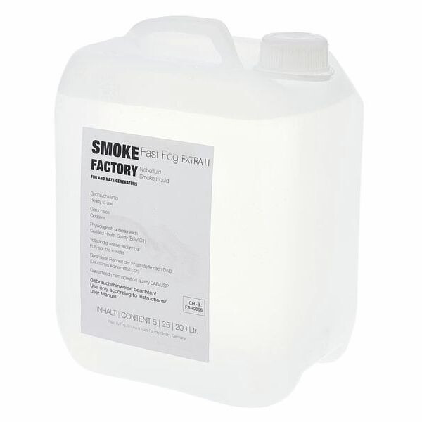 Smoke Factory Fast Fog EXTRA III - 5 Liters