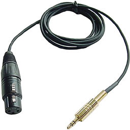 XLR Female to 1/8" Cable - 5'