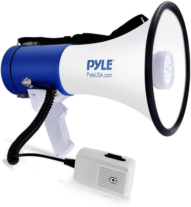 Megaphone - 50 Watt w/ Detachable Microphone