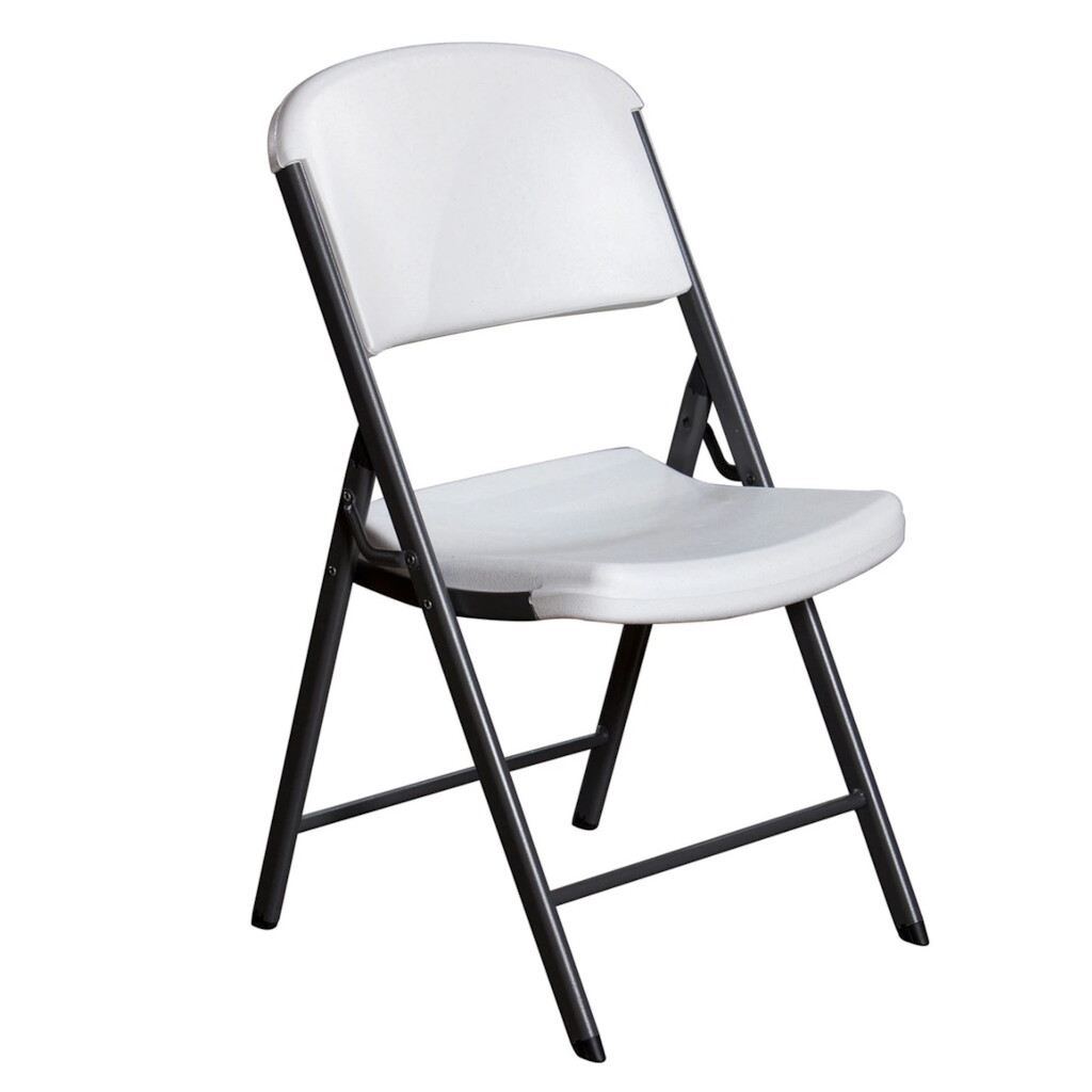 Chair, Folding - White (Commercial Grade Plastic)