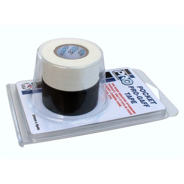 Pro Gaff "Pocket Tape" Combo Black & White - 1" x 6yds