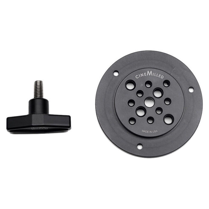 CineMilled Mitchell Washer with 3/8" Tie-Down Knob