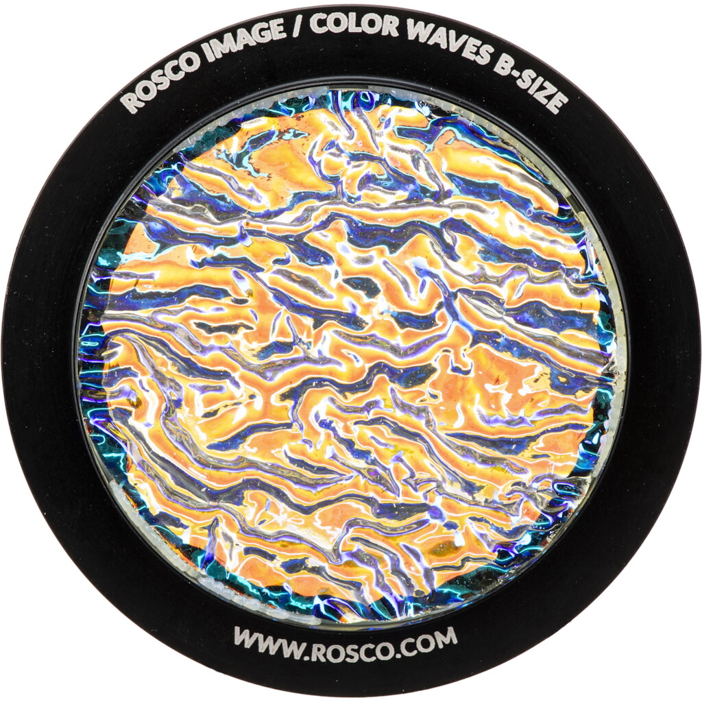 Rosco ColorWave Glass Gobo - Amber Ripple