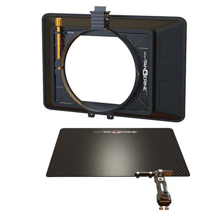 Misfit Atom Matte Box w/ Carbon Fiber Top Flag - 143mm (Clamp-On)