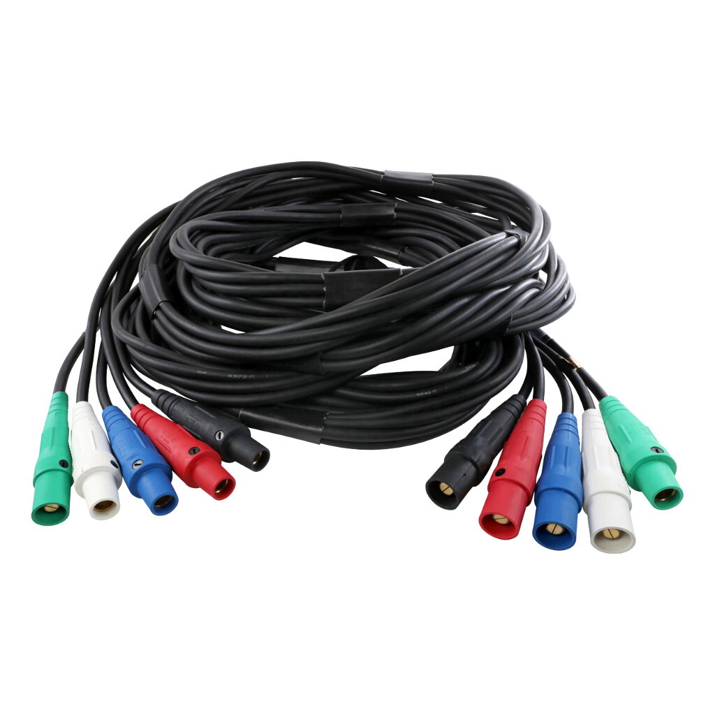 Banded Camlock Cable 100A #2 (5 Wire) - 25'