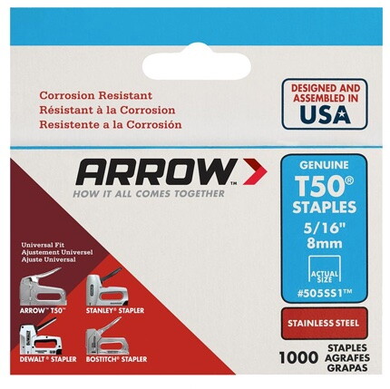 Staples T50 - 5/16" 1000pcs