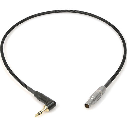 Timecode Cable 5-Pin LEMO Male to 3.5mm RA TS for IFB